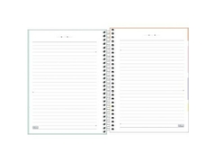 CADERNO COLEGIAL 10 MATERIAS HAPPY VERDE 160F CAPA PLASTICO - Papelaria Visão