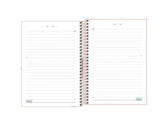 CADERNO ESPIRAL CAPA DURA 1/4 ALOHA 80FLS - loja online