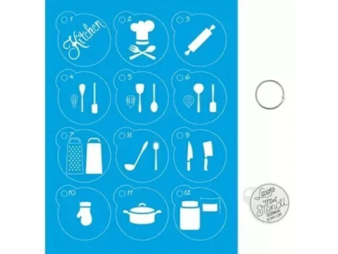 KIT MINI STENCIL COZINHA STMI-011