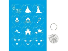 KIT MINI STENCIL PRINCESA STMI-013