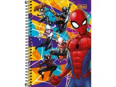 CADERNO ESPIRAL PEQUENO 1/4 CAPA DURA SPIDER MAN 80FLS - comprar online