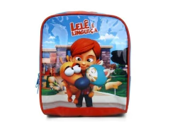 LANCHEIRA TERMICA LELE E LINGUICA VERMELHA E AZUL CLARO - comprar online