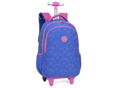MOCHILA RODINHA E COSTA LARISSA MANOELA PARA NOTEBOOK COR AZUL ORIGINAL MC51261UP - comprar online