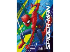 CADERNO BROCHURA PEQUENO 1/4 CAPA DURA SPIDER MAN 80FLS na internet