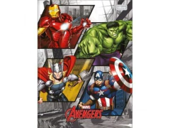 CADERNO BROCHURAO CD 80FLS UNIV AVENGERS - Papelaria Visão