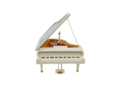 CAIXA MUSICAL PIANO 16CM COM BAILARINA SDL01