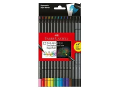 LAPIS DE COR COM 12 CORES SUPERSOFT FABER CASTELL - comprar online