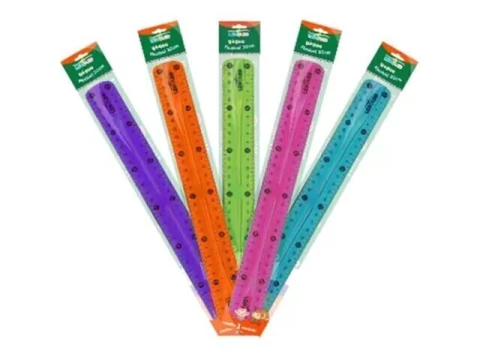 REGUA FLEXIVEL 30 CM CORES SORTIDAS UN - comprar online