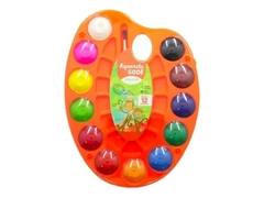 AQUARELA GODE 12 CORES ESTOJO LEOELEO - comprar online