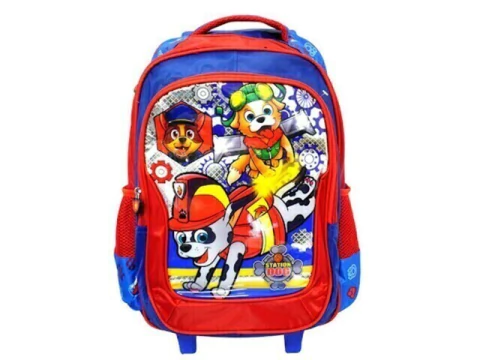 MOCHILA COM RODAS STATION DOG BOMBEIROS - comprar online
