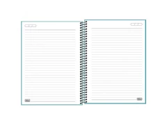 CADERNO UNIVERS CAPA PLASTICA NEON AZUL 10 MATERIAS 160FLS - comprar online