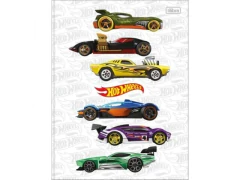 CADERNO BOCHURAO CD 80FLS HOT WHEELS - Papelaria Visão