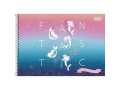 CADERNO DE CARTOGRAFIA WONDER 80F CAPAS SORTIDAS - comprar online