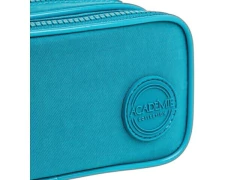 ESTOJO TRIPLO GRANDE ACADEMIE AZUL TURQUESA 21X11X9MM - comprar online