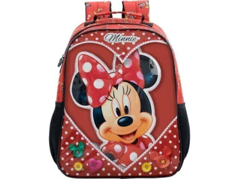 MOCHILA ESCOLAR DE COSTAS MINNIE LOVE G - comprar online
