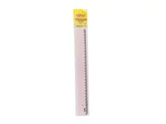REGUA NEW LINE ROSA PASTEL 30 CM