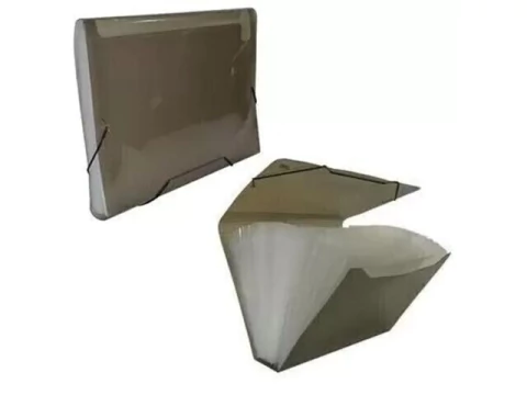 PASTA SANFONADA A4 12 DIVISORIAS FUME ACP - comprar online