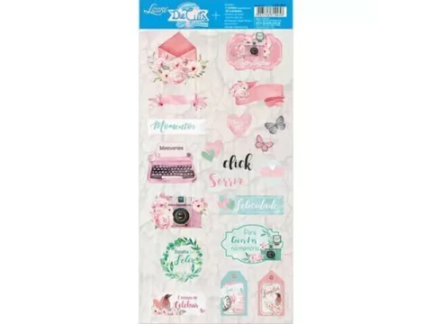 LITOARTE DIE CUTS SCRAPBOOK- MEMORIAS,MOMENTOS LDC-0