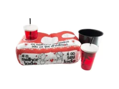 KIT ALMOFADA PIPOCA O MELHOR LADO