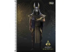 CADERNO DE 01 MATERIA CD 96FLS ASSASSINS CREED ORI SORTIDAS - loja online