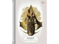 Imagem do CADERNO DE 01 MATERIA CD 96FLS ASSASSINS CREED ORI SORTIDAS