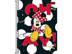 CADERNO DE 01 MATERIA 96F MINNIE CAPA SORTIDAS na internet