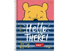 CADERNO DE 10 MATERIAS 200F POOH CAPA SORTIDAS - loja online