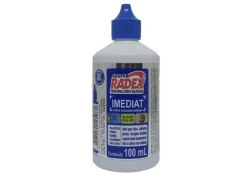 TINTA PARA CARIMBO RADEX IMEDIAT 100ML AZUL - comprar online