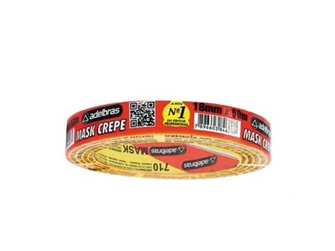 FITA CREPE 18MM X50MM ADELBRAS - comprar online
