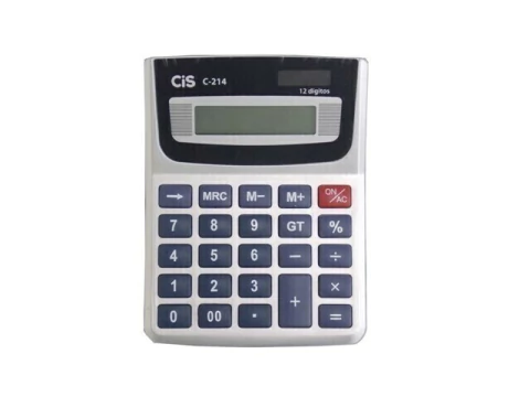 CALCULADORA DE MESA 12 DIGITOS MOD. CALCK C-214 - comprar online
