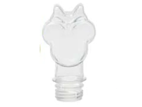 TUBETE MINIE M COM LACO E TAMPA TRANSPARENTE COM 10UNID