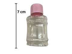 MINI GALAO 45 ML COM TAMPA ROSA BEBE C 10 UNID - comprar online