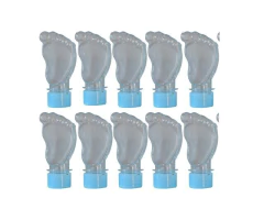 TUBETE PEZINHO COM TAMPA AZUL BEBE COM 10UNID - comprar online