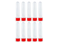 TUBETE 13 COM TAMPA VERMELHO COM 10UNID - comprar online