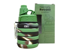 GARRAFA RETRATIL CAMUFLADO 500ML - comprar online