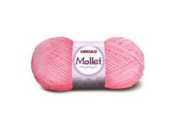 LÃ MOLLET 100GR - COR 769 CHICLETE 236837.0769 - comprar online