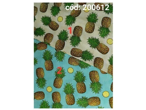 TECIDO EST ABACAXI 2 59363 L 150 100 ALG 200612 SORTIDO METRO