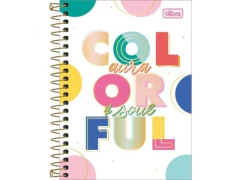 CADERNETA ESPIRAL CD 1/8 BE NICE 80FLS CAPAS SORTIDAS - Papelaria Visão