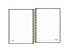 CADERNETA ESPIRAL PEQUENA 1/8 CAPA DURA WEST VILLAGE 80FLS CAPA SORTIDA - loja online