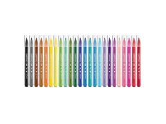 CANETA HIDROGRAFICA OCEAN POLVO ESTOJO X 24 CORES na internet