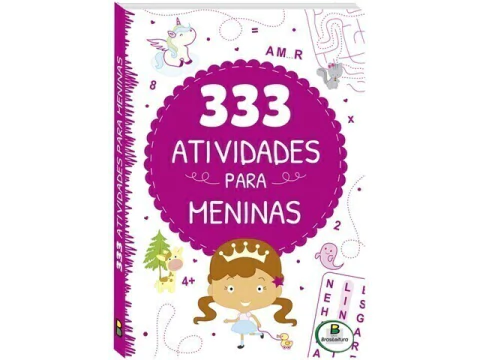 LIVRO INFANTIL 333 ATIVIDADES... MENINAS - comprar online