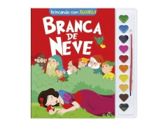 LIVRO INFANTIL BRINCANDO COM AQUARELA BRANCA DE NEVE - comprar online