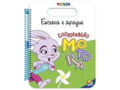 LIVRO INFANTIL ESCOLINHA ESCREVA, APAGUE E ESCREVA NOVAMENTE! COORDENACAO MOTORA - comprar online