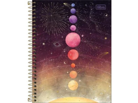 CADERNO COLEGIAL 01 MATERIA MAGIC 80F CD - comprar online