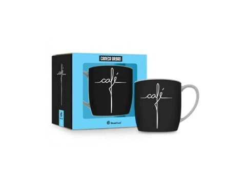CANECA PORCELANA URBAN 360ML CAFE 10096 - comprar online