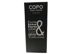 COPO VIAGEM TUMBLER 400ML CAFE FOR EX FOR DESC SUAVE AMAR TRAD - Papelaria Visão