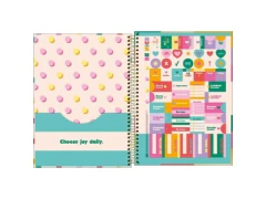 CADERNO DE 01 MATERIA CD 80FLS BE NICE - Papelaria Visão