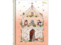 CADERNO DE 1 MATERIA FEMININO LOVELAND 80FLS CAPAS SORTIDAS - comprar online
