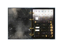 CADERNO ARGOLADO CARTONADO COLEGIAL MAGIC 160FLS - Papelaria Visão