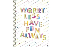 CADERNO CD COLEGIAL ESPIRAL BE NICE 01 MATERIA 80FLS na internet